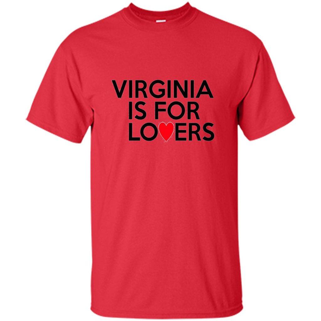 Virginia Is For The Lovers T-shirt Red