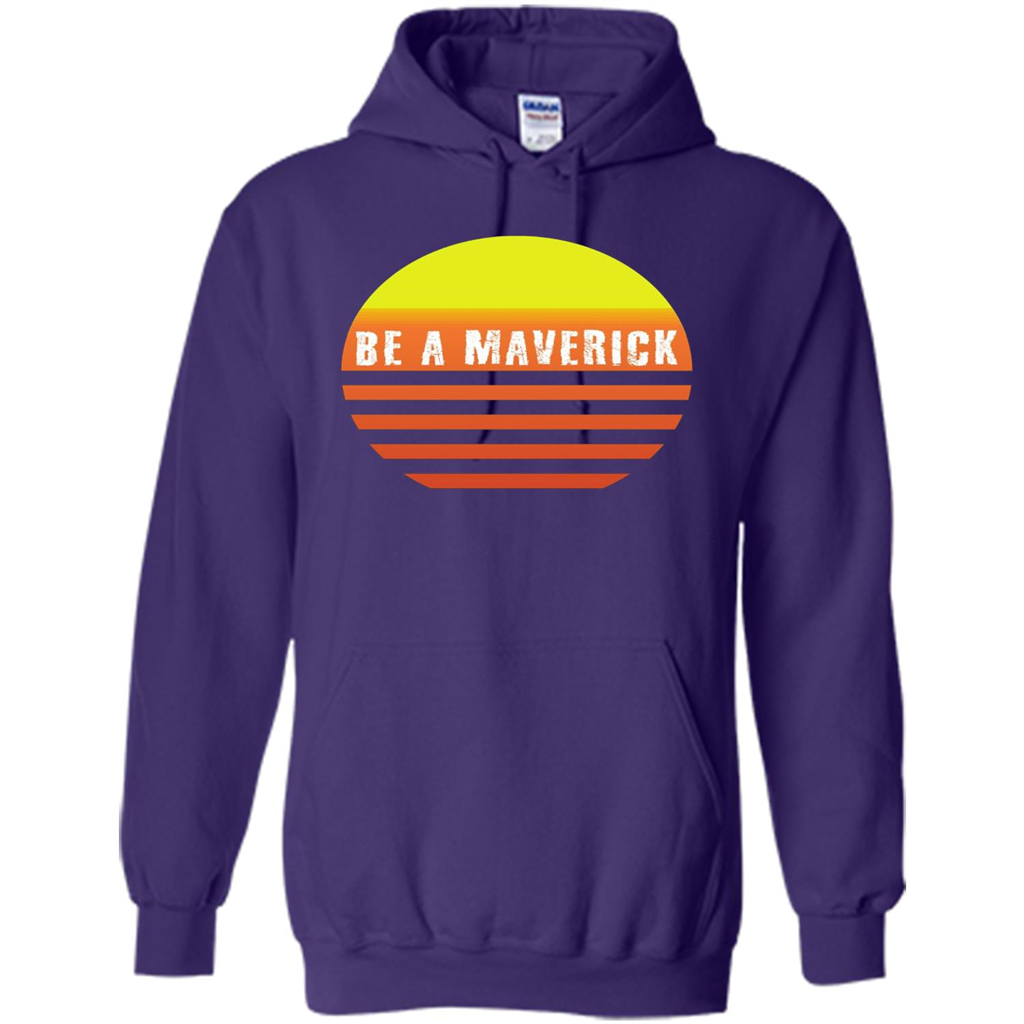 Be A Maverick t-shirt Purple