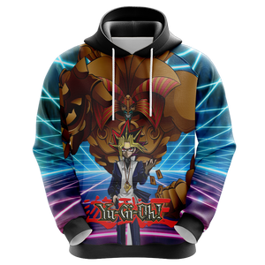 Yu-Gi-Oh! -Exodia and Yami Yugi Unisex 3D Hoodie