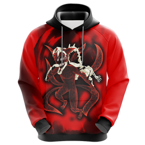 Naruto - Kyuubi 6 tails Unisex 3D Hoodie