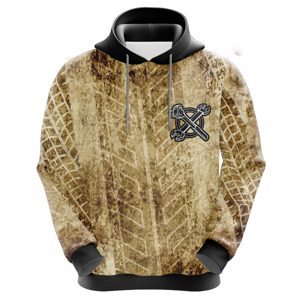 Custom Vintage Special Motorcycle Unisex 3D Hoodie
