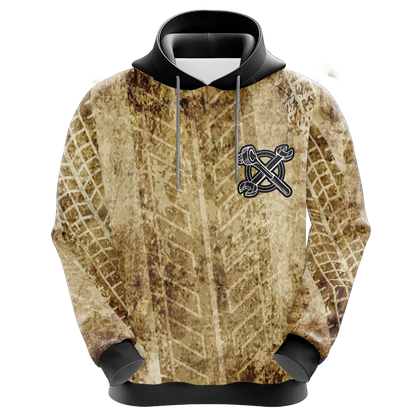 Custom Vintage Special Motorcycle Unisex 3D Hoodie