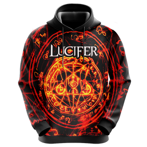 Lucifer New Version 2 Unisex 3D Hoodie