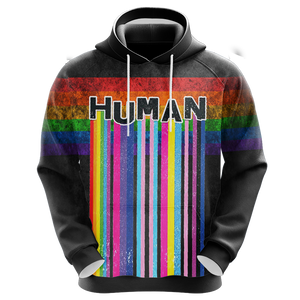LGBT - Human Unisex 3D Hoodie