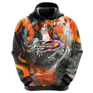 The King of Fighters - Kyo Kusanagi Unisex 3D Hoodie