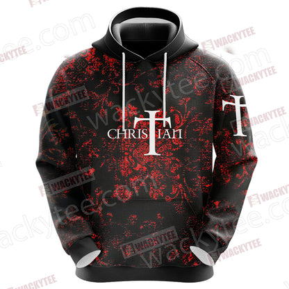 Cross Gothic Christian Unisex 3D Hoodie