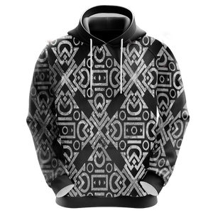 Skyrim Conjuration Symbol New Look Unisex 3D Hoodie