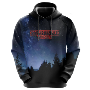 Stranger Things x Cats Unisex 3D Hoodie