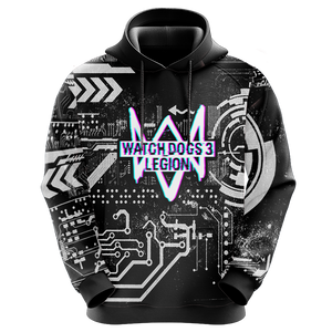 Watch Dogs 3: Legion Unisex 3D Hoodie