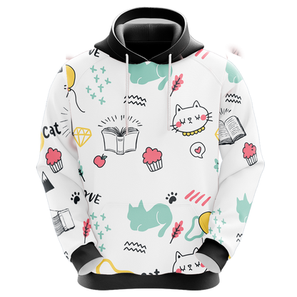 I'm Sorry I Only Date Fictional Characters Cats Anime Unisex 3D Hoodie