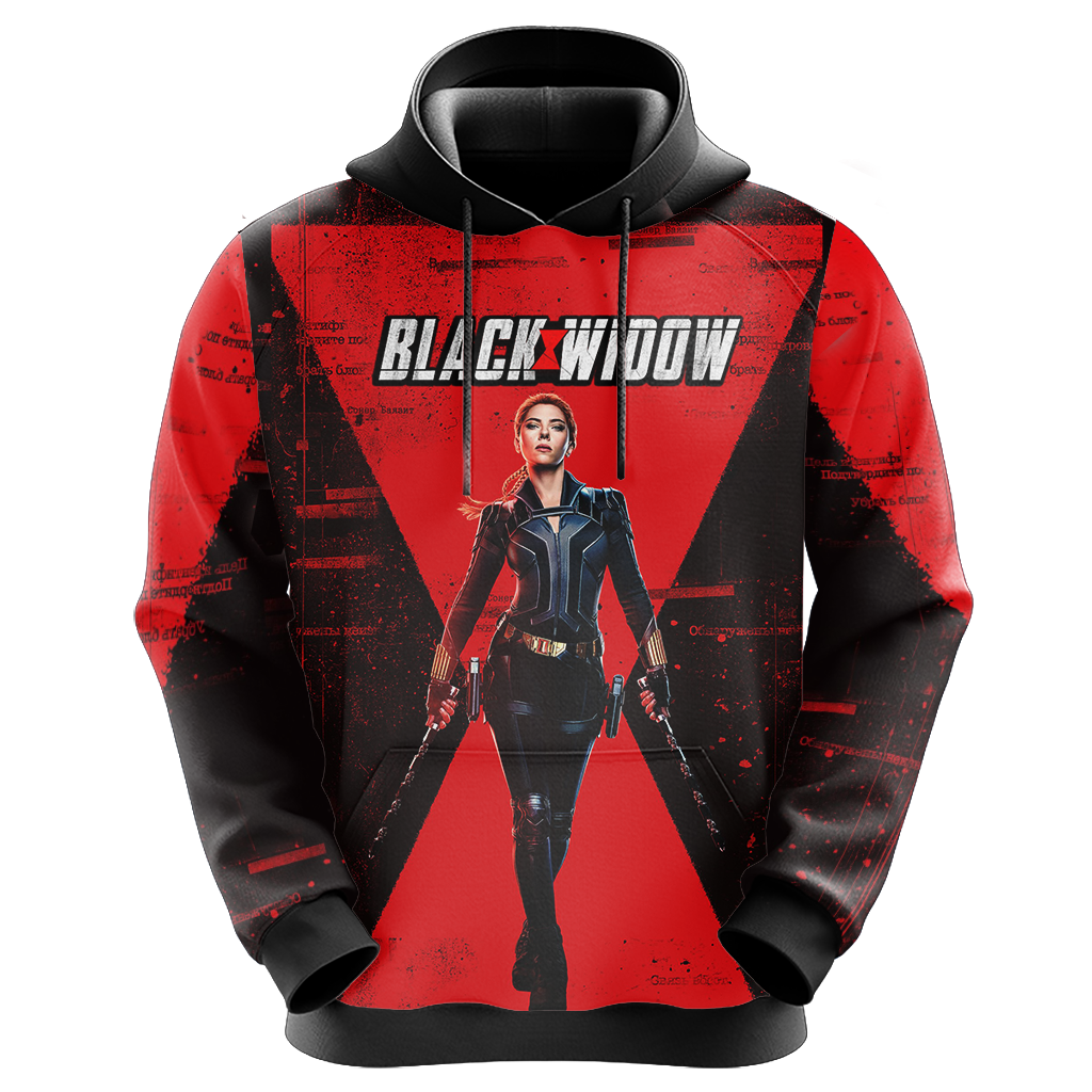 Black Widow 2020 New Unisex 3D Hoodie