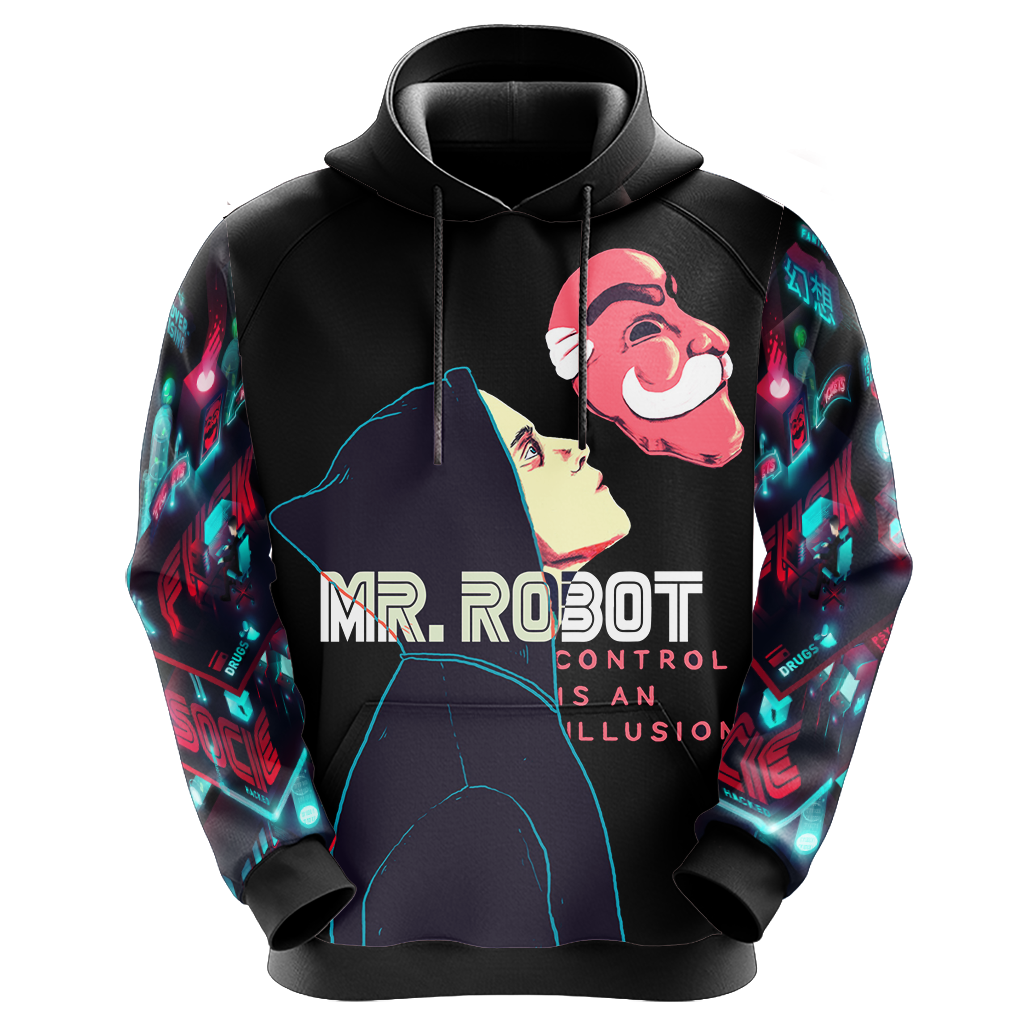 Mr Robot Unisex 3D Hoodie