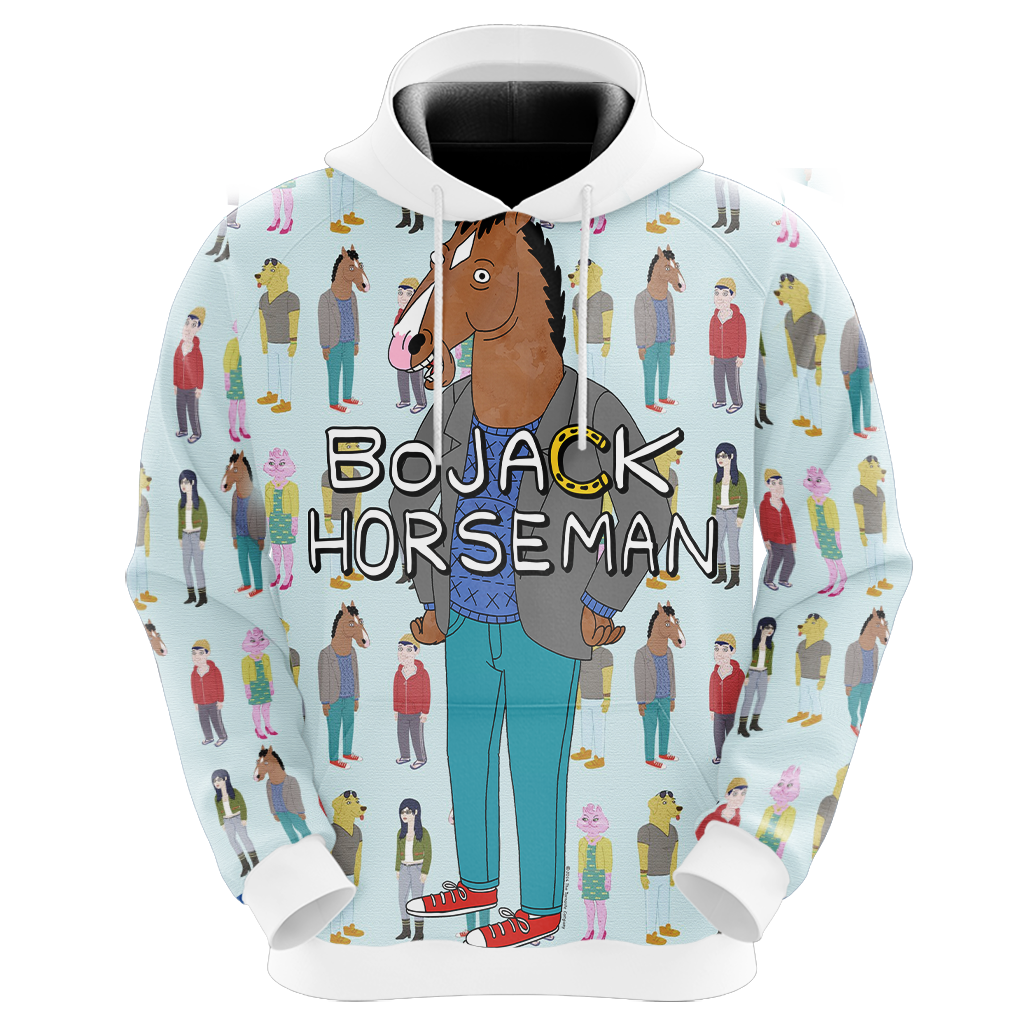 Bojack Horseman New Style Unisex 3D Hoodie