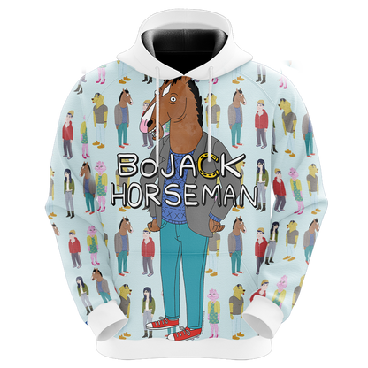Bojack Horseman New Style Unisex 3D Hoodie