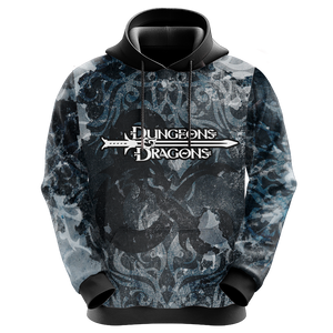 Dungeons And Dragons - Warrior Crest Unisex 3D Hoodie