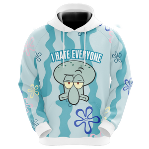 SpongeBob SquarePants - Squidward Unisex 3D Hoodie