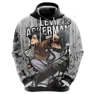 Attack On Titan - Levi New Style Unisex 3D Hoodie