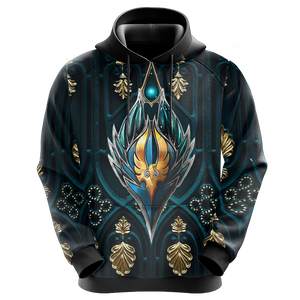 World Of Warcraft - Blood Elf Alliance Races Crest Unisex 3D Hoodie