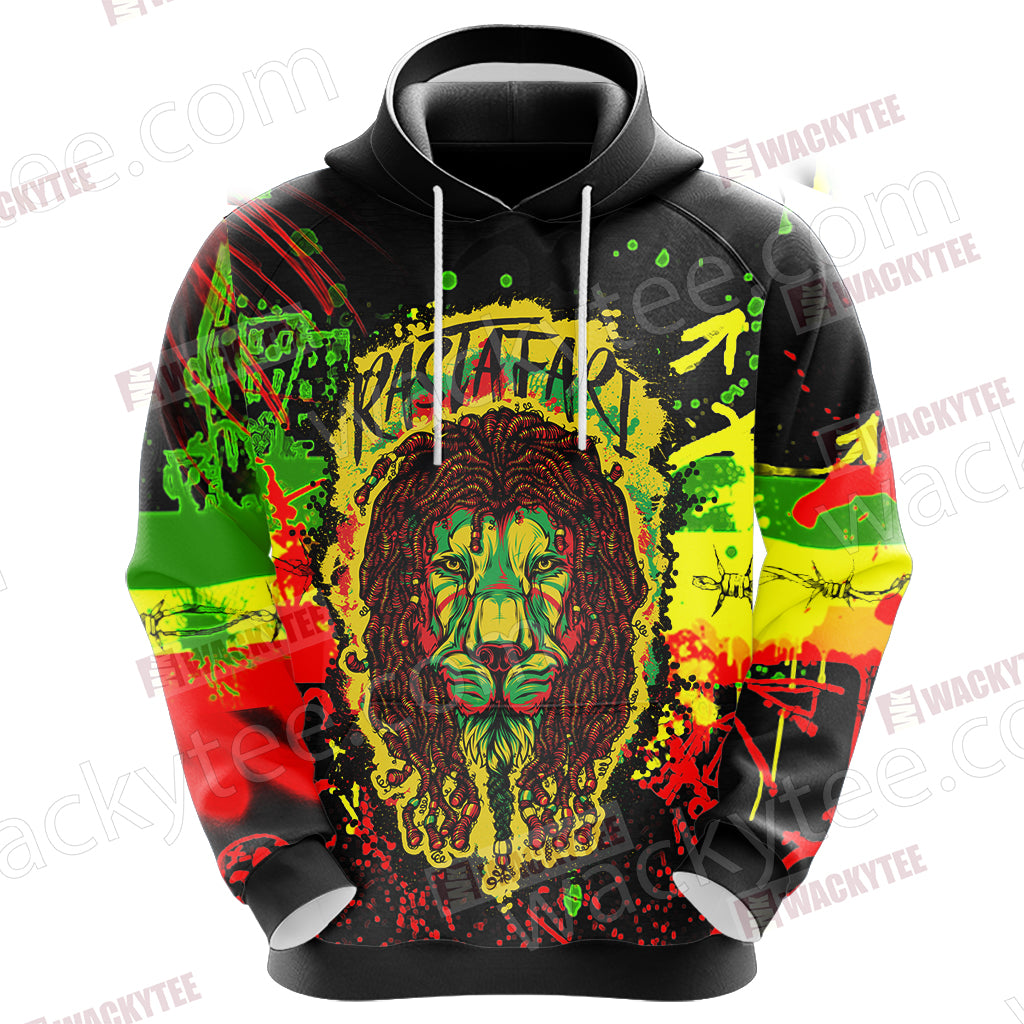 Bob Marley - Rastafari Unisex 3D Hoodie