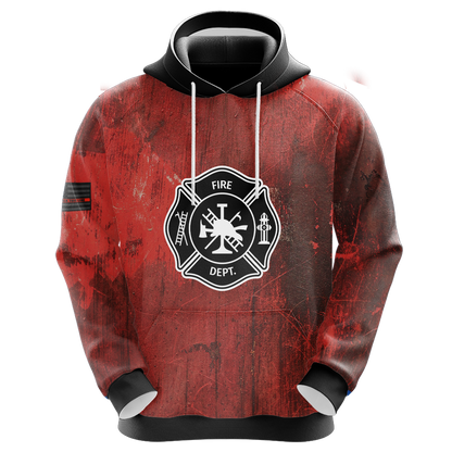 Firefighter New Unisex 3D Hoodie