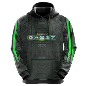 StarCraft - Ghost Unisex 3D Hoodie