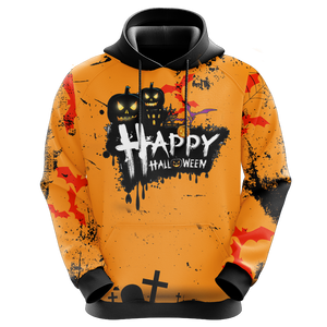 Happy Halloween Unisex 3D Hoodie