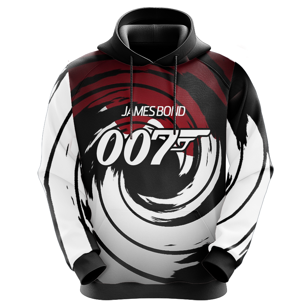 James Bond 007 Unisex 3D Hoodie