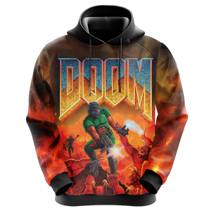 Doom New Version 1 Unisex 3D Hoodie