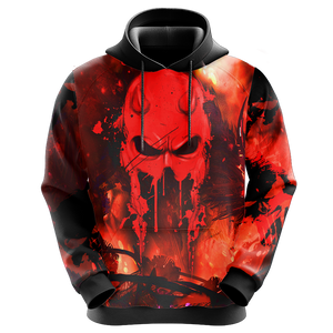 The Punisher Daredevil New Unisex 3D Hoodie