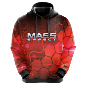 Mass Effect - Renegade Unisex 3D Hoodie