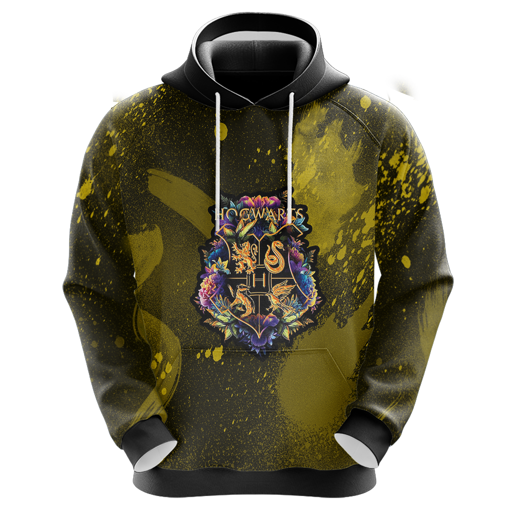 Loyal Like A Hufflepuff Harry Potter Unisex 3D Hoodie