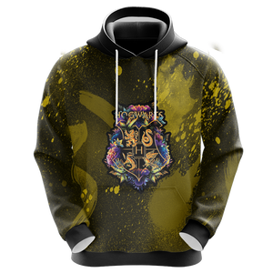 Loyal Like A Hufflepuff Harry Potter Unisex 3D Hoodie