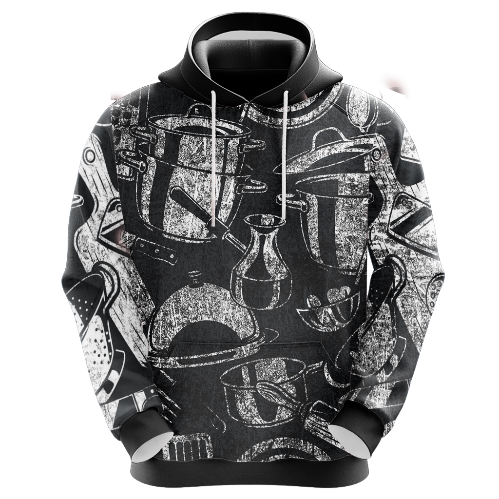 Cooking I Cook Therefore You Eat Unisex 3D Hoodie