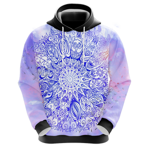 Yoga Just Breath Unisex 3D Hoodie