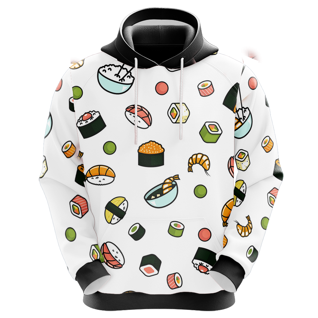 Father And Daughter Best Sushi Partners For Life Sushi Unisex 3D Hoodie