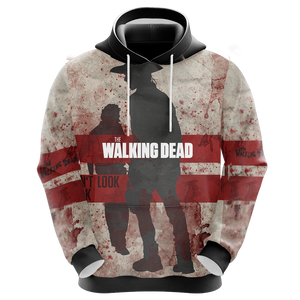 The Walking Dead Rick And Carl Grimes New Unisex 3D Hoodie