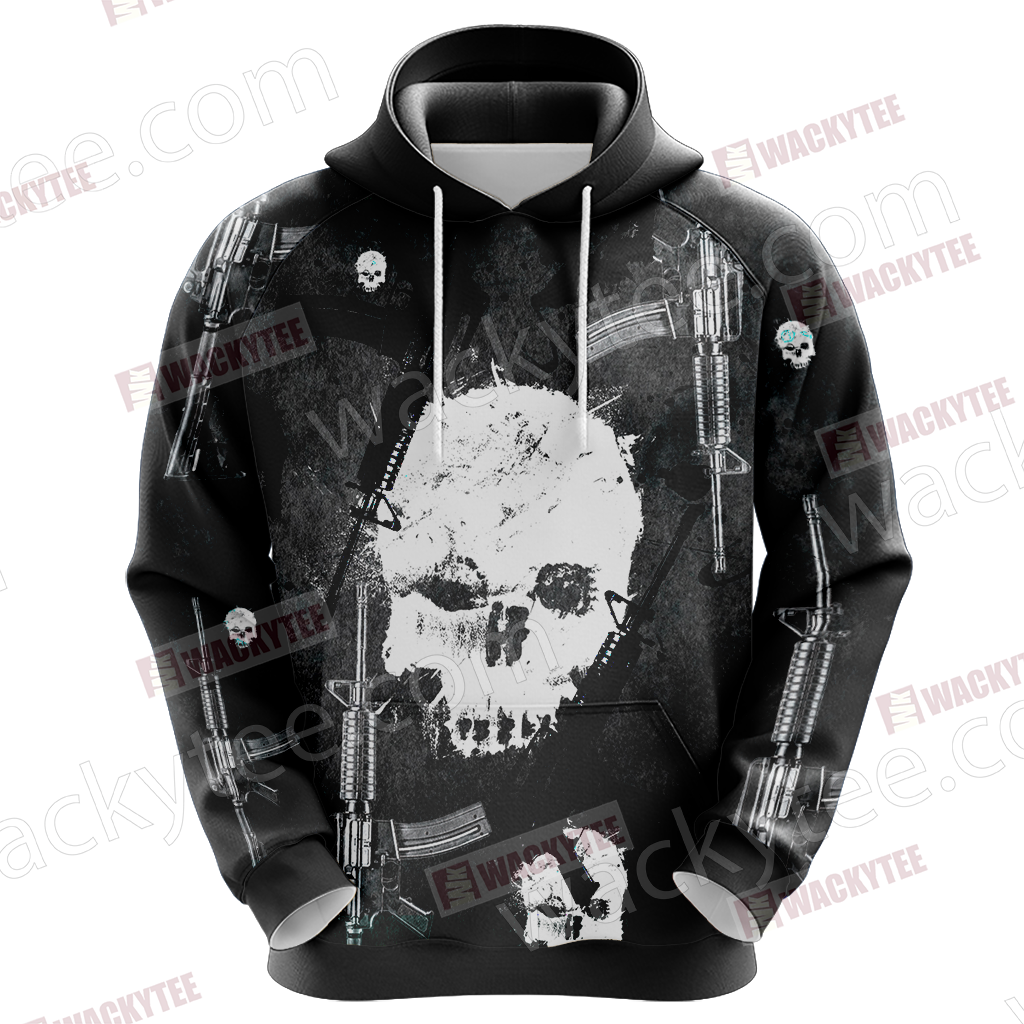 US Army Veteran My Little Girl Will Never Have Daddy Issues Unisex 3D Hoodie