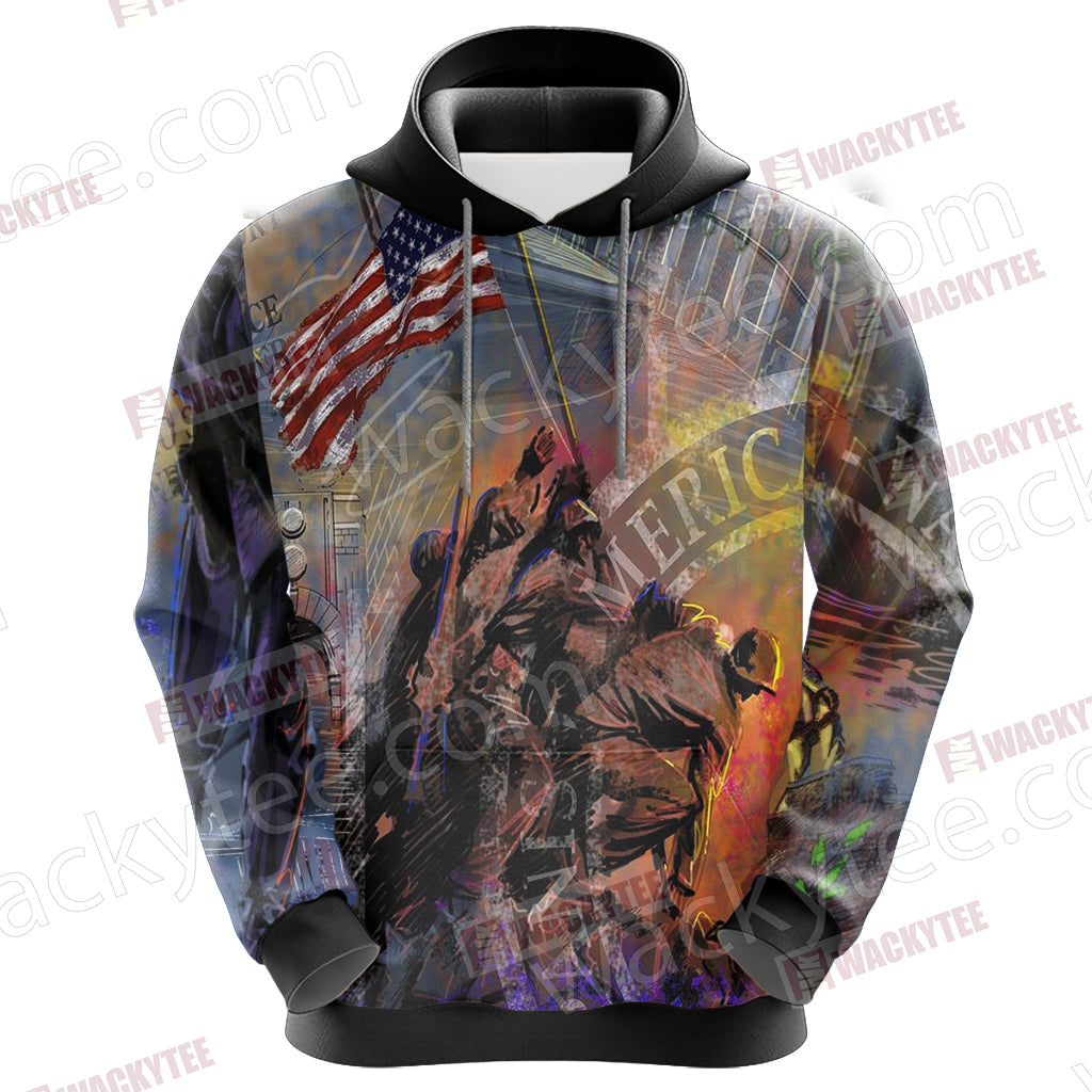 Department Of Veterans Affairs US Of America Unisex 3D Hoodie