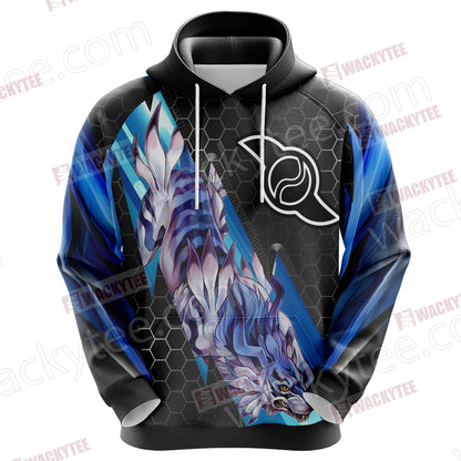 Digimon - Garurumon New Unisex 3D Hoodie