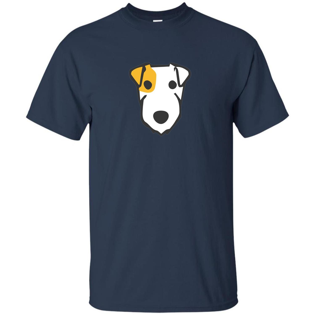 Parson Russell Terrier Dog T-shirt Navy
