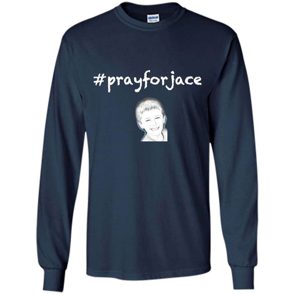 Pray for Jace T-shirt Navy