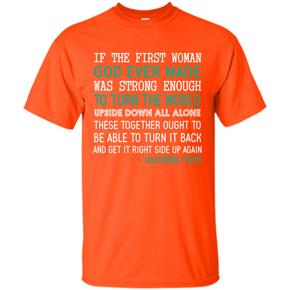 If The First Woman God Ever Made Was Strong Enough To Turn The World Orange