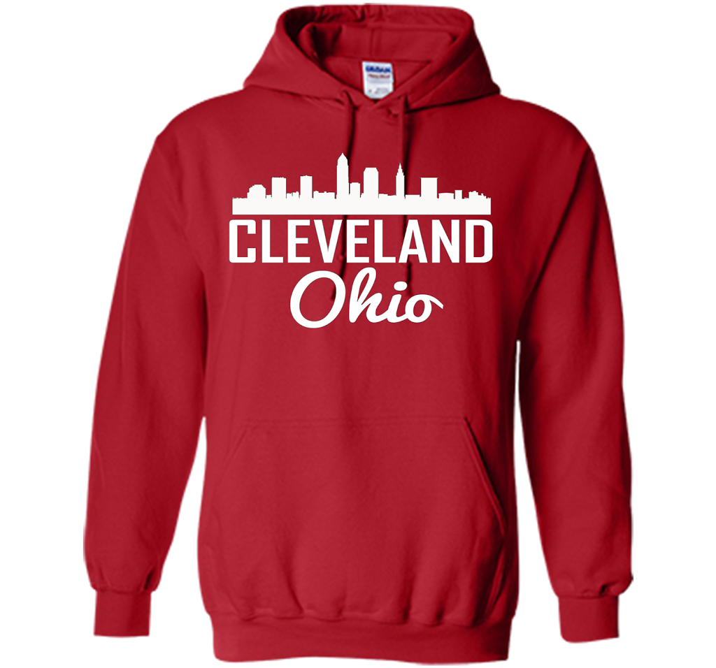 Cleveland Ohio T-shirt Red