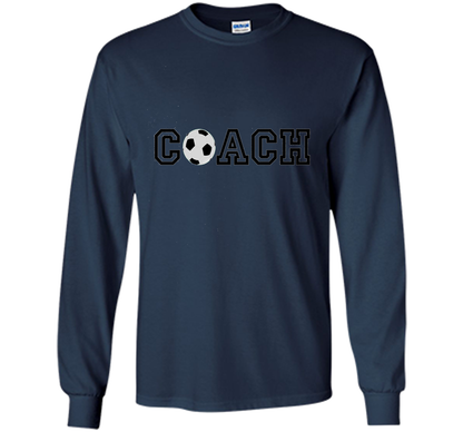 Soccer Coach T Shirt - Appreciation Gift for Coaches t-shirt Navy