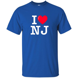 I Heart NJ T-Shirt I Love NJ