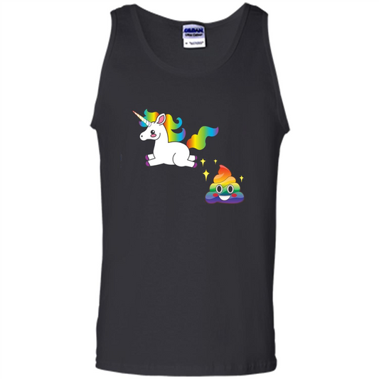 Unicorn Rainbow Poop Funny Cute Emojis T-shirt Royal