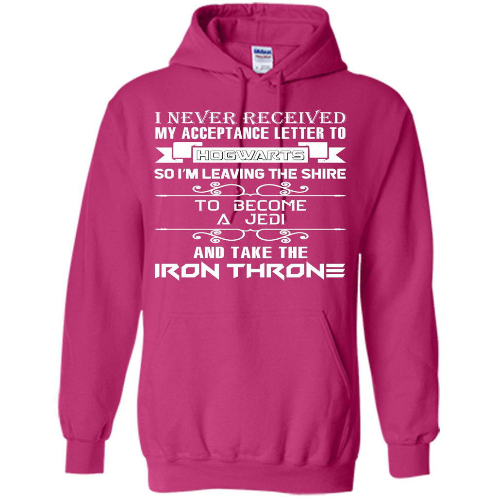 I Never Received My Acceptance Letter To Hogwarts T-shirt Heliconia