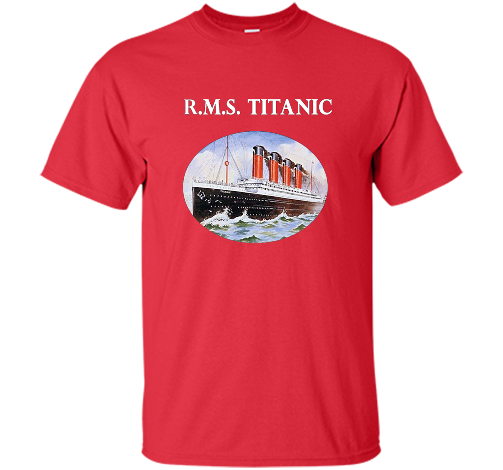 R.M.S. Titanic T-shirt Red