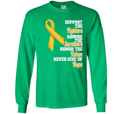 Cancer Awareness T-shirt Support Childhood Cancer Awareness Irish Green
