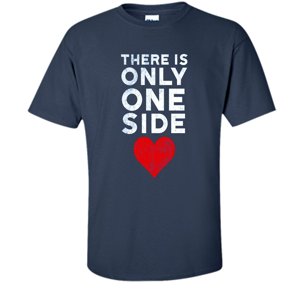 THERE IS ONLY ONE SIDE - Not Many Sides RESIST T-Shirt t-shirt Navy